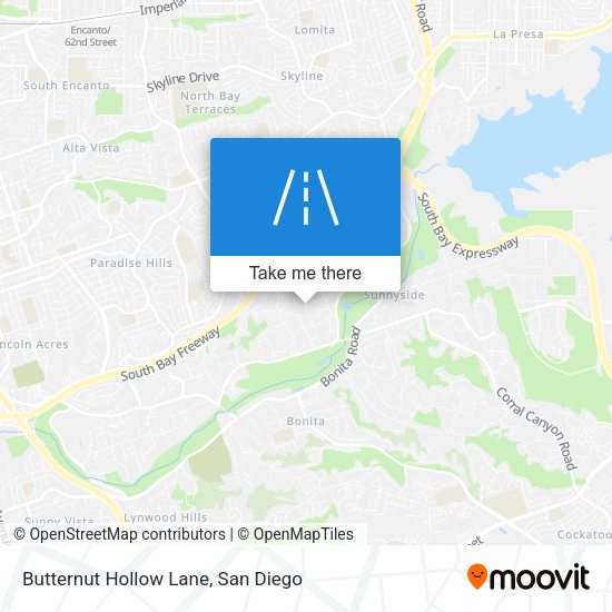 Mapa de Butternut Hollow Lane