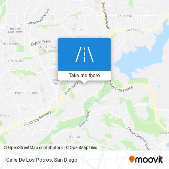Mapa de Calle De Los Potros