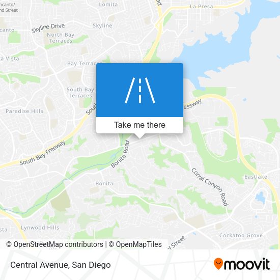 Mapa de Central Avenue