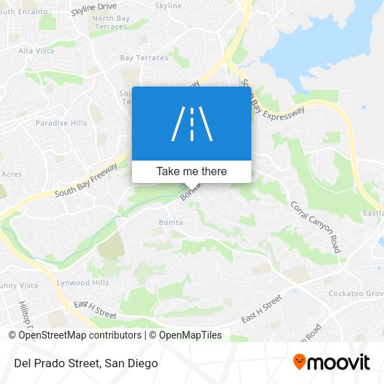 Mapa de Del Prado Street