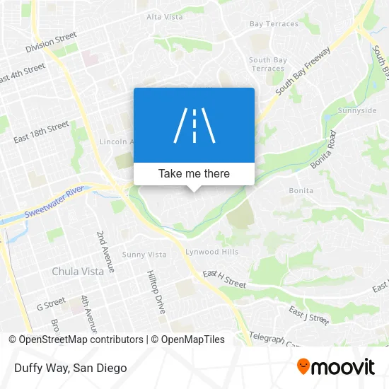 Duffy Way map