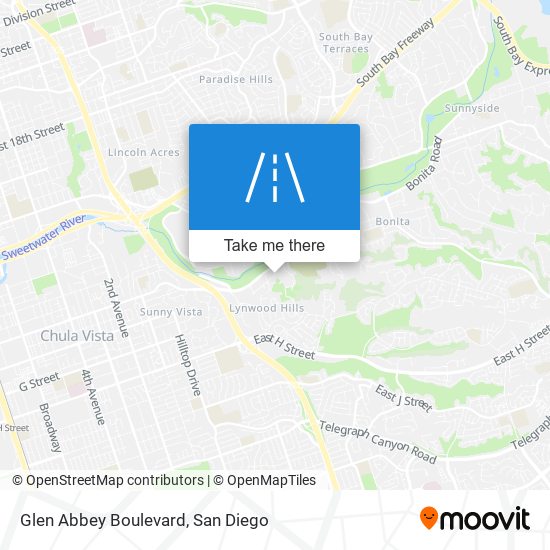 Mapa de Glen Abbey Boulevard