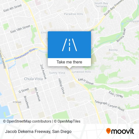 Jacob Dekema Freeway map