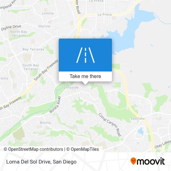 Loma Del Sol Drive map
