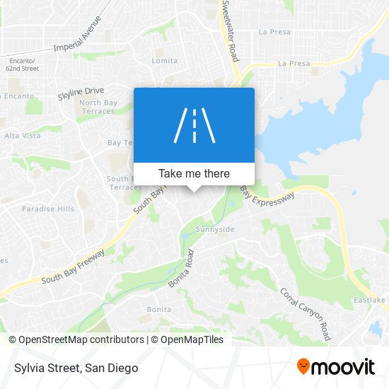 Mapa de Sylvia Street