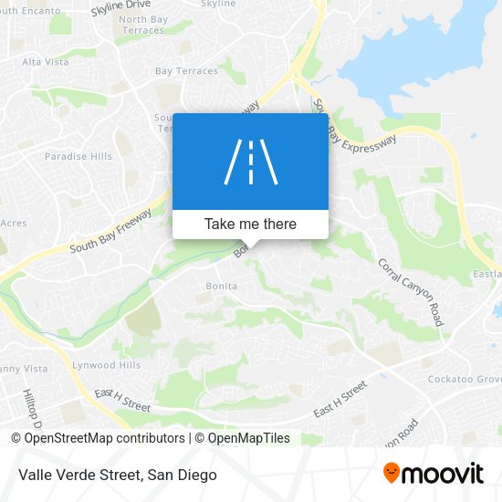 Mapa de Valle Verde Street