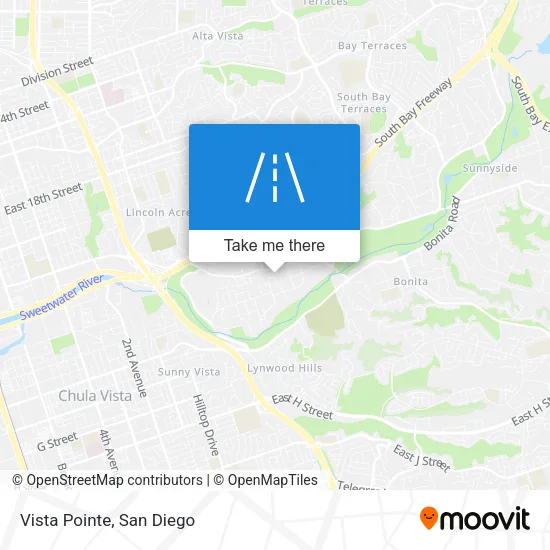 Vista Pointe map