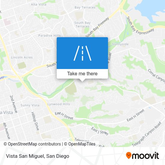 Mapa de Vista San Miguel