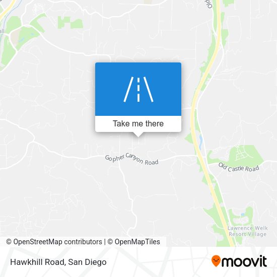 Mapa de Hawkhill Road