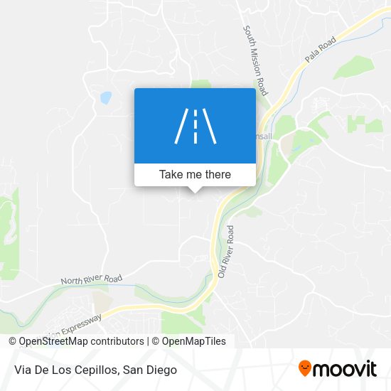 Mapa de Via De Los Cepillos