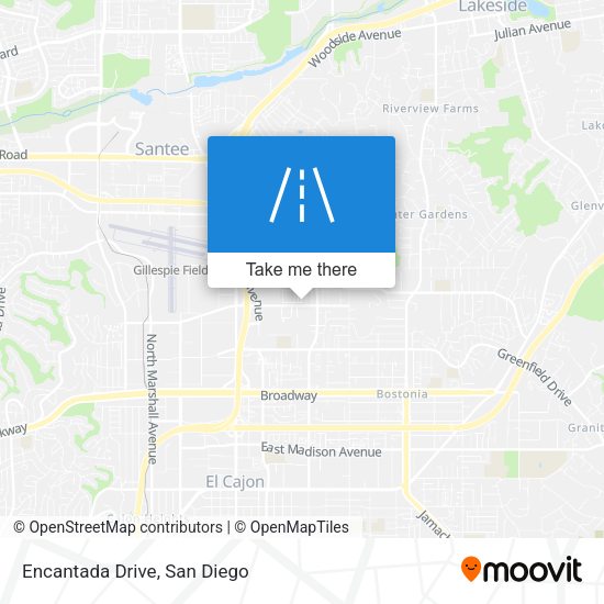 Mapa de Encantada Drive