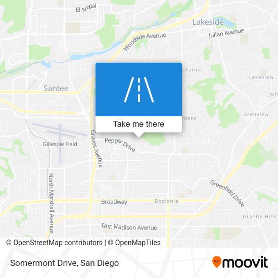 Mapa de Somermont Drive