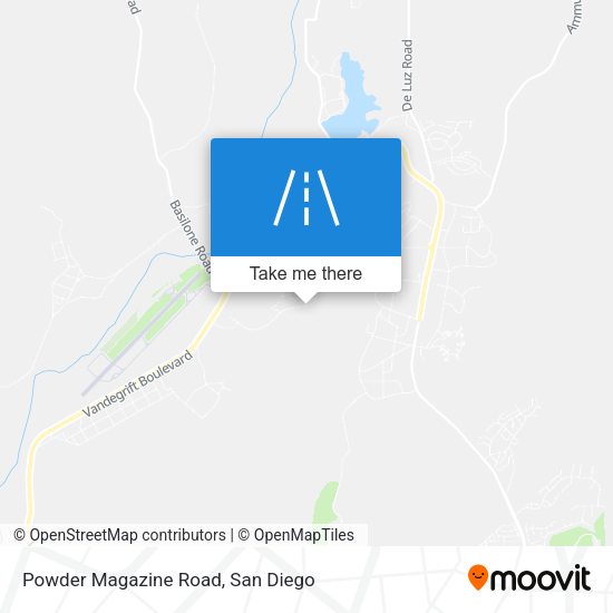 Powder Magazine Road map
