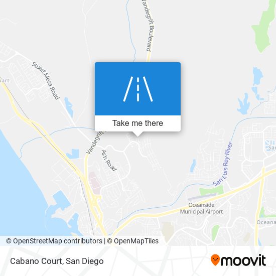 Mapa de Cabano Court