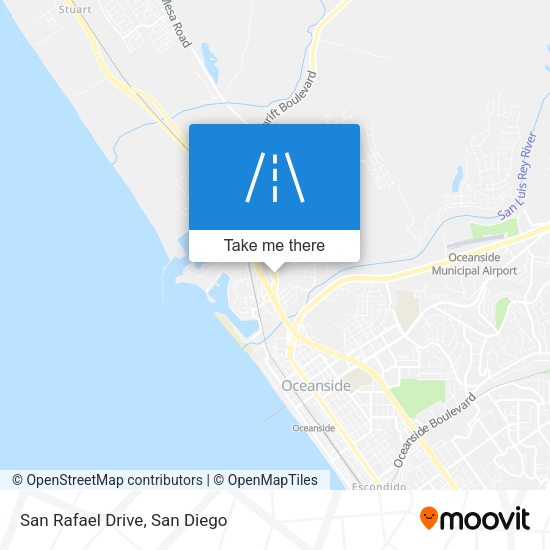 San Rafael Drive map