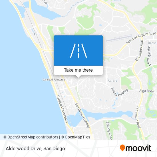 Alderwood Drive map