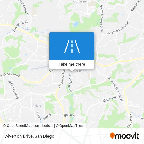 Alverton Drive map