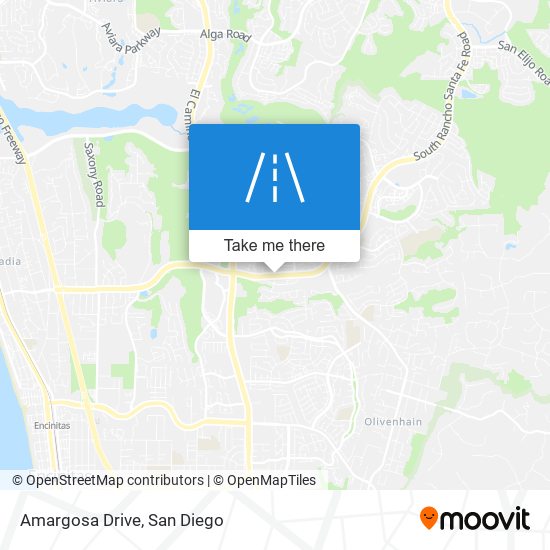 Amargosa Drive map