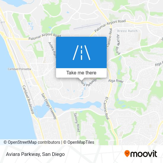Mapa de Aviara Parkway