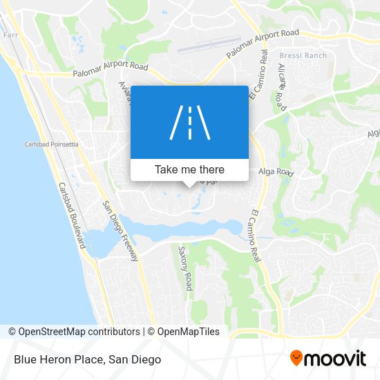 Mapa de Blue Heron Place
