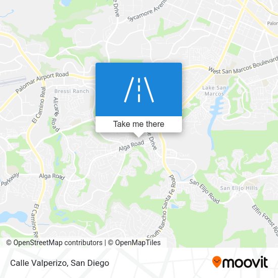 Mapa de Calle Valperizo