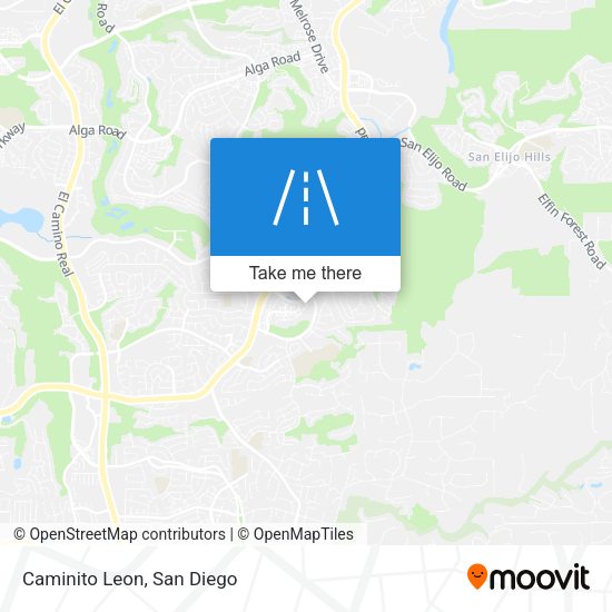 Mapa de Caminito Leon