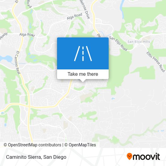 Mapa de Caminito Sierra
