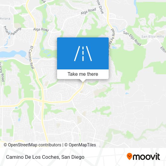 Camino De Los Coches map