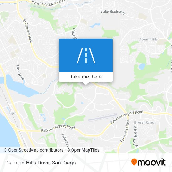 Mapa de Camino Hills Drive
