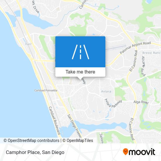 Mapa de Camphor Place