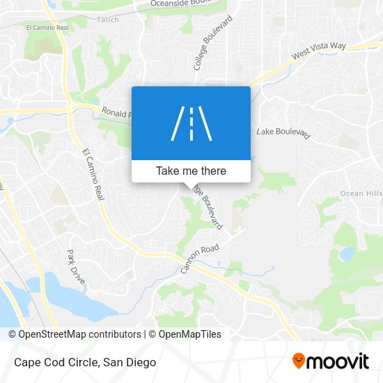 Mapa de Cape Cod Circle