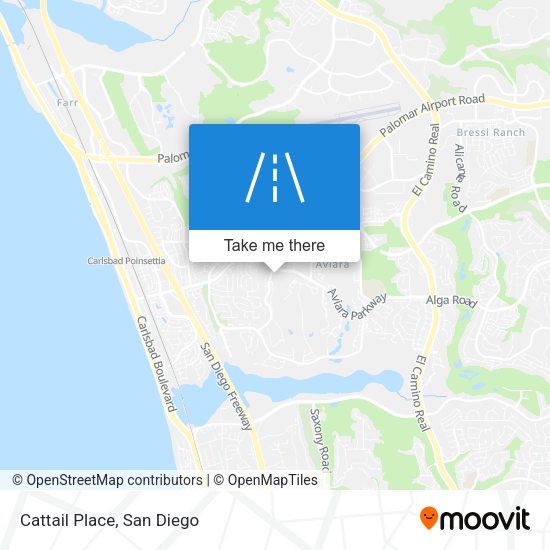 Mapa de Cattail Place