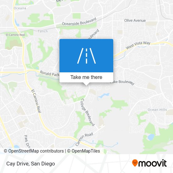 Mapa de Cay Drive