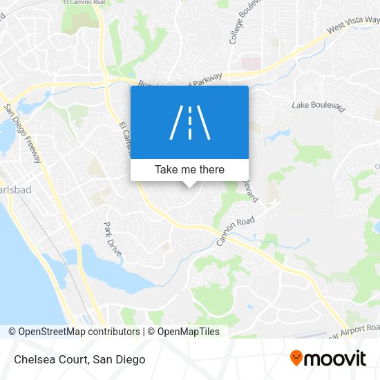 Mapa de Chelsea Court