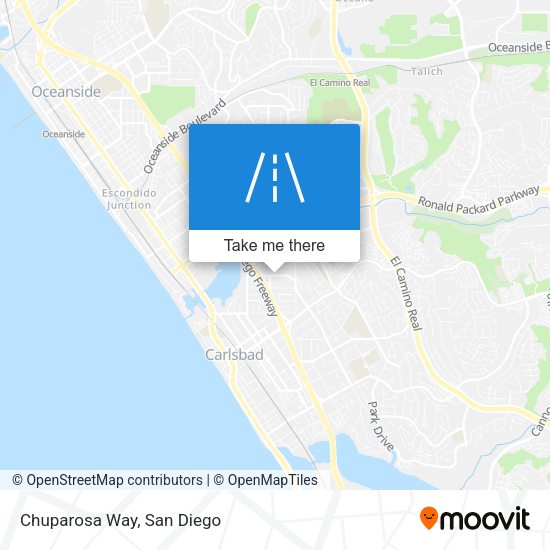 Mapa de Chuparosa Way