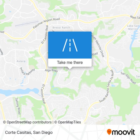Mapa de Corte Casitas