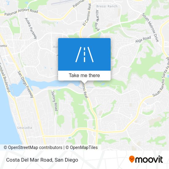 Mapa de Costa Del Mar Road