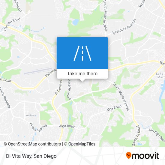 Mapa de Di Vita Way