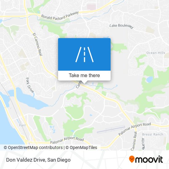 Don Valdez Drive map