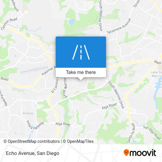 Mapa de Echo Avenue