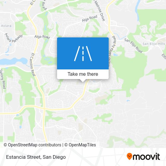 Mapa de Estancia Street