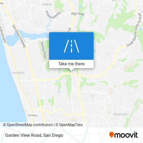 Mapa de Garden View Road