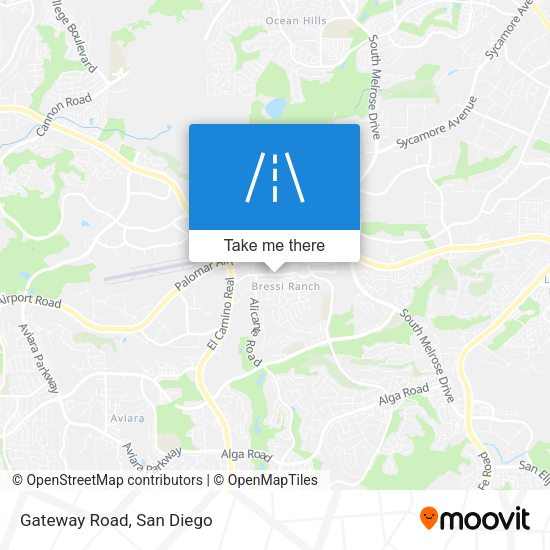Mapa de Gateway Road