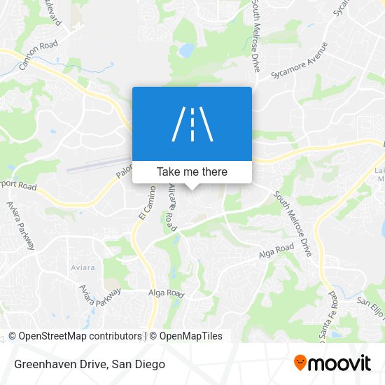 Mapa de Greenhaven Drive
