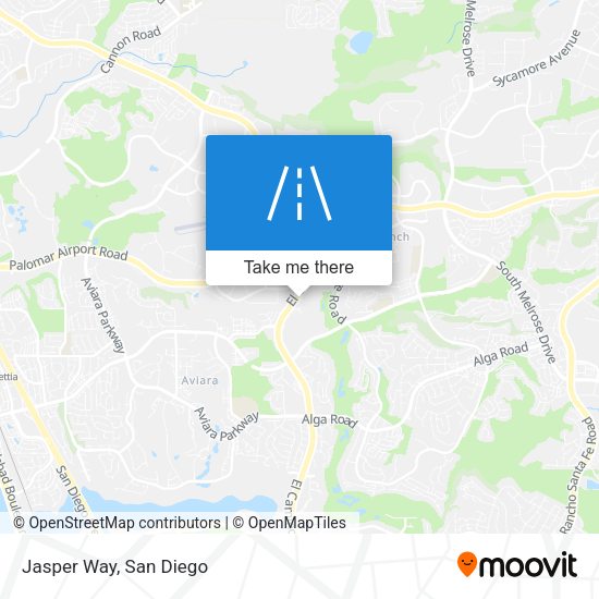 Mapa de Jasper Way