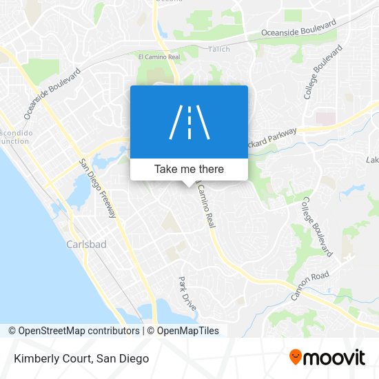 Mapa de Kimberly Court