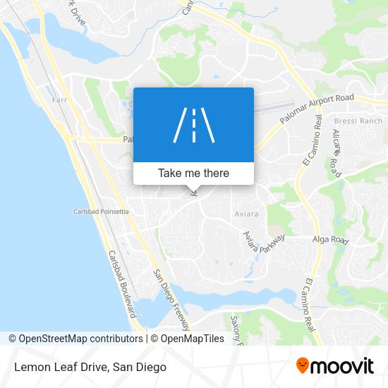 Mapa de Lemon Leaf Drive