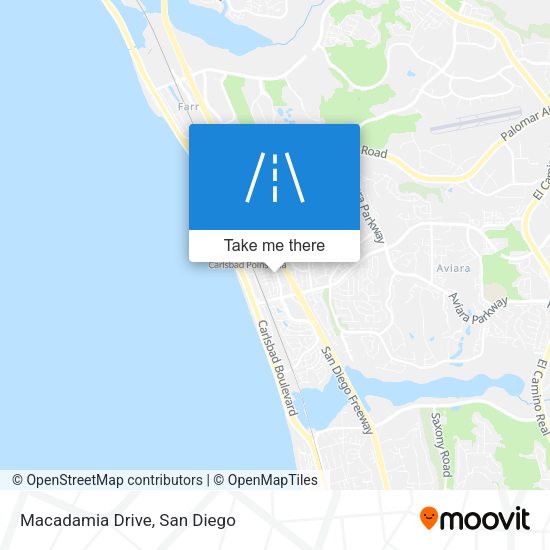Mapa de Macadamia Drive