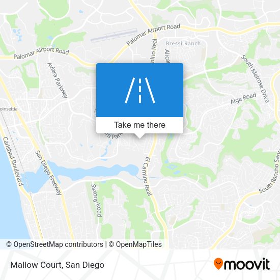 Mapa de Mallow Court