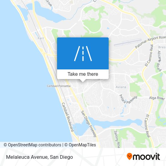 Mapa de Melaleuca Avenue